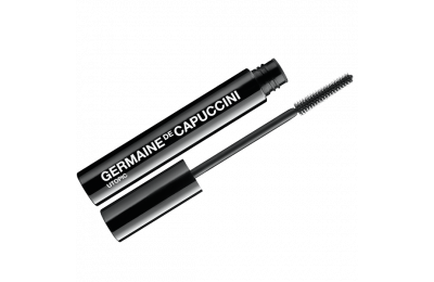 GERMAINE de CAPUCCINI  Utopic Mascara 372 Black – tvarující černá řasenka 8,8 ml